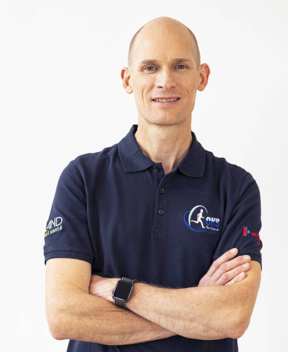 Portrait de Laurent Valet, kiné du sport Lyon - CKS Gerland