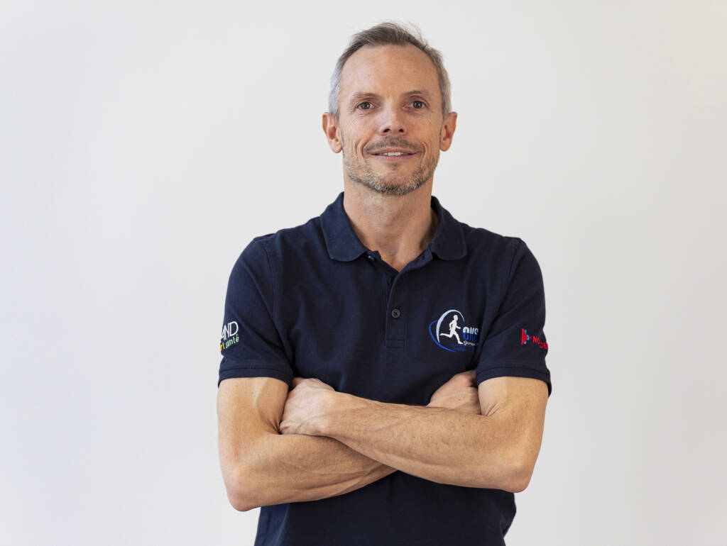 Portrait de Ludovic Chantelot, kiné du sport Lyon - CKS Gerland