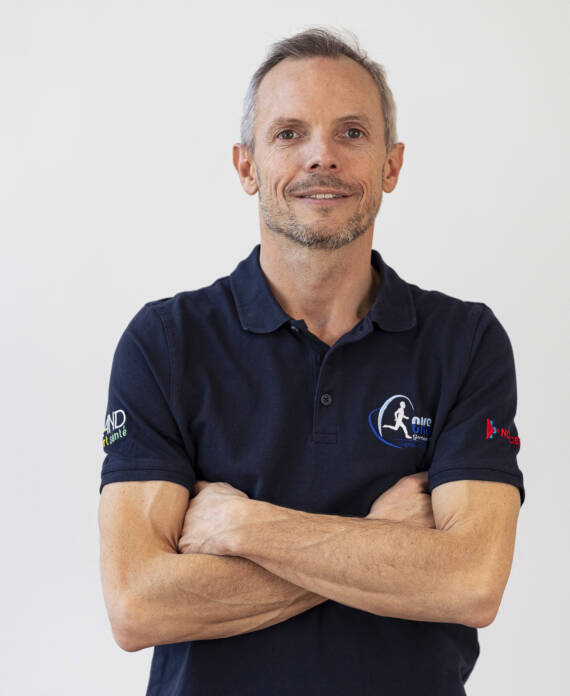 Portrait de Ludovic Chantelot, kiné du sport Lyon - CKS Gerland