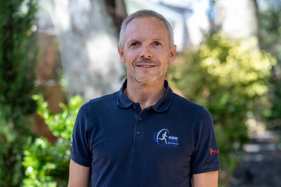 Portrait de Ludovic Chantelot, kiné du sport Lyon - CKS Gerland