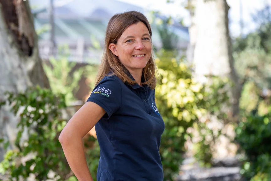 Portrait d'Anne Charlotte Morin, kinésithérapeute au CKS Gerland